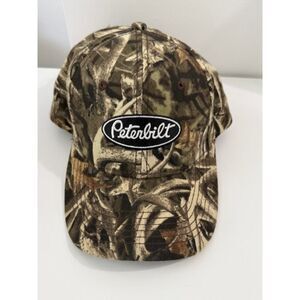 Peterbilt NWT Camo Baseball Hat Cap Adjustable New